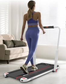 Resim Voit Origami Akıllı Koşu Bandı – Katlanabilir Tasarım, Şok Emici Zemin, Ayarlanabilir Hız ve Bluetooth Bağlantı 