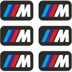 Resim M 6 Lı Logo Damla Stıcker 