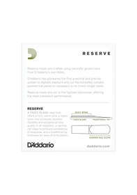 Resim D'addario Djr1025 Reserve Alto Saksafon Kamışı No: 2.5 Orta Seviye/eğitim - 10'lu Paket Dosyalı Kesim, Zengin Harmonikler Ve Dengeli Tepki 
