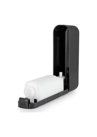 Resim 2 Adet Siyah Duvara Monte Sıvı Sabunluk - 300 Ml, Şık & Dayanıklı Dispenser, Banyo Ve Mutfak İçin Siyah 