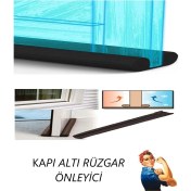 Resim Ankaflex Hava ve Soğuk Önleyici Çift Taraflı Kapı Altı Rüzgarlığı 