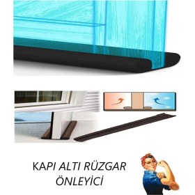 Resim Ankaflex Hava ve Soğuk Önleyici Çift Taraflı Kapı Altı Rüzgarlığı 