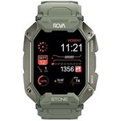 Resim Rova Stone Asker Yeşil Akıllı Saat 