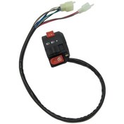 Resim Suntek 6 + 2 Pin 50 Cc 70 Cc 110 Cc Fiş Başlat Öldür Anahtarı 