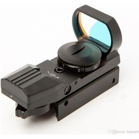 Resim 4 Farklı Nokta Gösterişli Çift Işıklı,avcılar Için Hedef Noktalayıcı Gümüş 