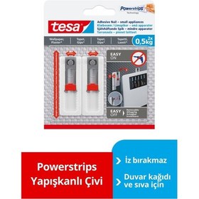 Resim Tesa Yapışkanlı Çivi - 0,5 Kg, Duvar Kağıdı Ve Sıva İçin Diğer 