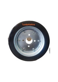 Resim Elma Makinası//Yük Taşıma Tekeri 320X90 Dolgu Porya Jantlı 