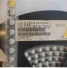 Resim 4.7mf 400v Smd Elko 10 Adet 