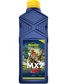 Resim Putoline Mx7 2 Zamanlı Full Sentetik Motosiklet Yağı 1 L 