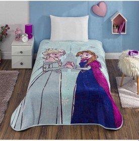 Resim Lisanslı Disney Frozen United Tek Kişilik Battaniye 000000001000051501 Çok Renkli 