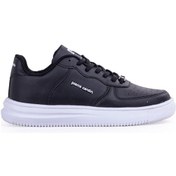 Resim Pierre Cardin 4y 10148 Günlük Kadın Sneaker Ayakkabı Siyah Beyaz Beyaz - Siyah 