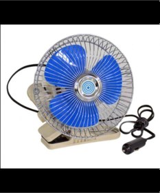 Resim Vantilatör 6inç 12v Mandallı 
