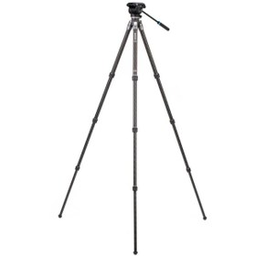 Resim Benro Tortoise (Kaplumbağa) Karbon Video Tripod Kit Seri 2 - TTOR24CLVS4PRO 