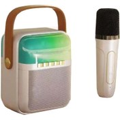 Resim Concord S885 Rgb Ledli Karaoke Mikrofonlu Bluetooth Hoparlör 