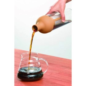 Resim Feyza Design Soğuk Kahve Filtreli Şişe, Moka Tarzı, Pratik ve Şık Tasarım 