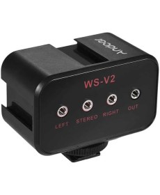 Resim Andoer Ws-Vs Çift Kanallı Mikrofon Ses Mikseri 