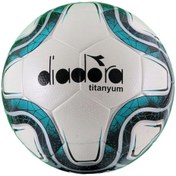 Resim Diadora 4060080 Titanyum Futbol Topu Beyaz-mavi 