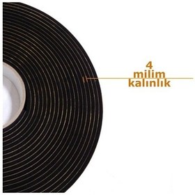 Resim Kapı Pencere Bandı / Kapı Pencere Yalıtım Süngeri Epdm-4*35 Mm 