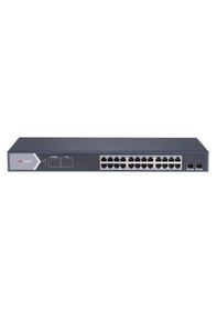 Resim Hıkvısıon 24port 370w Full Poe Ds-3e1526p-sı Gıgabıt 2x Sfp Akıllı Yönetilebilir Switch Rack Mount 