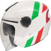 Resim RSV 618 Güneş Vizörlü Açık Kask (İTALY DESEN) 