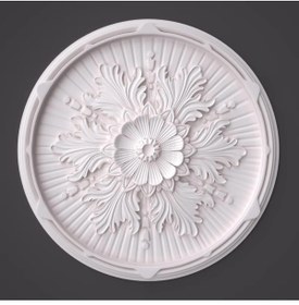 Resim yeditepe osmanlı Linda Desenli Tavan Lamba Göbeği - 50 Cm 