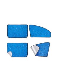 Resim Dancemonkey 4'lü Paket R-2938 Tek Katmanlı Güneş Koruma Araç Perdesi 