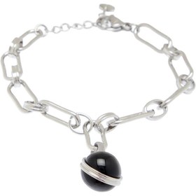 Resim Platin Çelik Kadın Bileklik - K1BLK0450254-D69 
