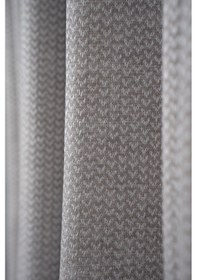 Resim Desenli Dökümlü Jakarlı Kalın Fon Perde Salon, Oturma Odası, Yatak Odası Gri 