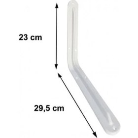 Resim Raf Altı 10X12 mm Beyaz 