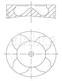 Resim Genel Markalar Motor Piston Segman Std Brava-doblo-astra-alfa 147-156-166 1.9dt-cdti-jtd 82.00 