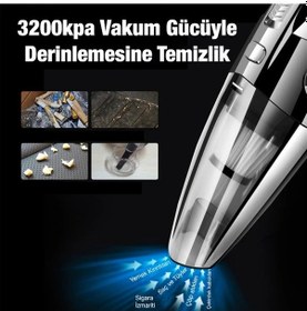 Resim Enraco R-6053 Kablosuz Güçlü El Araç-ev Süpürgesi Kuru Islak 
