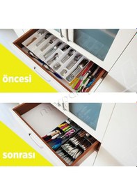 Resim 9 Bölmeli Çekmece Kaşıklık 