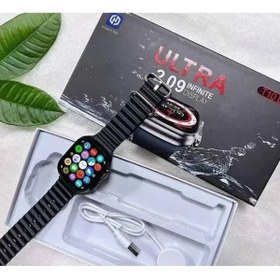 Resim Serreha T10 Ultra Akıllı Saat 49MM 2.09INÇ SİYAH KASA 