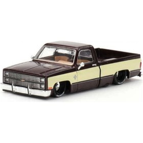 Resim Nessiworld Mini Gt 1/64 Chevrolet Silverado Kaıdo Vintage Spec V1 Khmg145-39132 