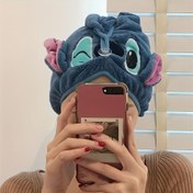 Resim Disney Stitch Hızlı Kuruyan Mikrofiber Saç Havlusu Sarma | Ultra Emici Polyester | Sevimli Karikatür Tasarımı ile Fiyonk Detayı | Yumuşak, Hafif ve Hızlı Kuruyan | Kadınların Banyo Kullanımı İçin İdeal 