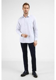 Resim İmza Comfort Fit Mavi Erkek Gömlek 1004255275 Mavi 