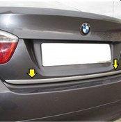 Resim Bmw E90 Krom Bagaj Alt Çıtası 2005 Üzeri Paslanmaz Çelik N11.1781 