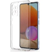 Resim Nihcase Samsung Uyumlu Galaxy A13 Kılıf Süper Silikon Kamera Korumalı Şeffaf 