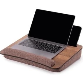 Resim TeknoKapsül -LS013 Minderli Laptop Sehpası (Ceviz) 