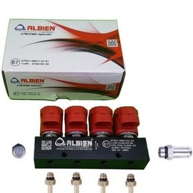 Resim 4 Silindir 3 Ohm Enjektör Atiker Akl Aldesa Mimgaz Uyumlu 