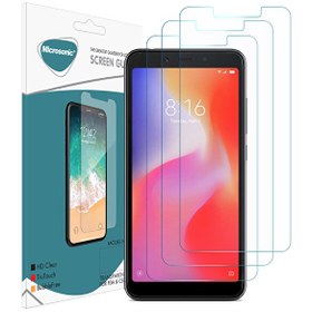 Resim Microsonic Xiaomi Redmi 6 Ekran Koruyucu Nano Cam (3'lü Paket) 