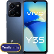 Resim Vivo Y35 Yenilenmiş TR Garanti | 256 GB 8 GB Mavi 