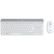Resim logitech Mk470 Q Tr Usb Beyaz Kablosuz Klavye Mouse Set - 920-009436 