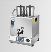 Resim Midinoks Md.tt02 Standart Elektrikli Çift Demlikli Çay Makinesi Semaver 17 Lt Demlikler Dahil 