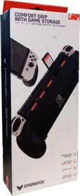 Resim Nintendo Oled Ek Oyun Kart Depolama Alanlı Rubber Grip 