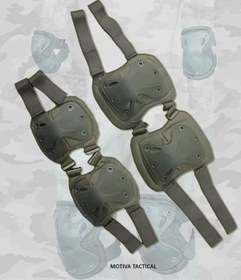 Resim Motiva Askeri Airsoft Dizlik Dirseklik Knee-elbow 