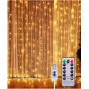 Resim 8 Fonksıyonlu 300 Ledli Perde LED Sarkıt LED 3x3 M 