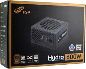 Resim Fsp Hydro 600 600W 80+ Bronze Atx Power Supply 13.5 Cm Fanlı 