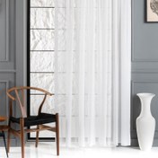 Resim Garden Riva Tül Perde - Beyaz - 200x270 cm 