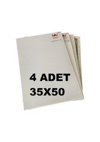 Resim Moranka 4'lü 35*50 Tuval Çift Astarlı Arkadan Zımbalı Tuval 